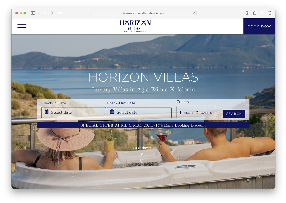 horixon villas kefalonia