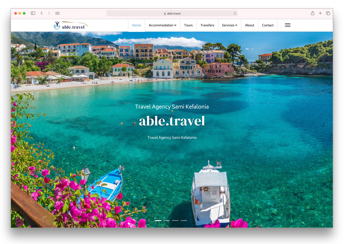 kefalonia website able travel