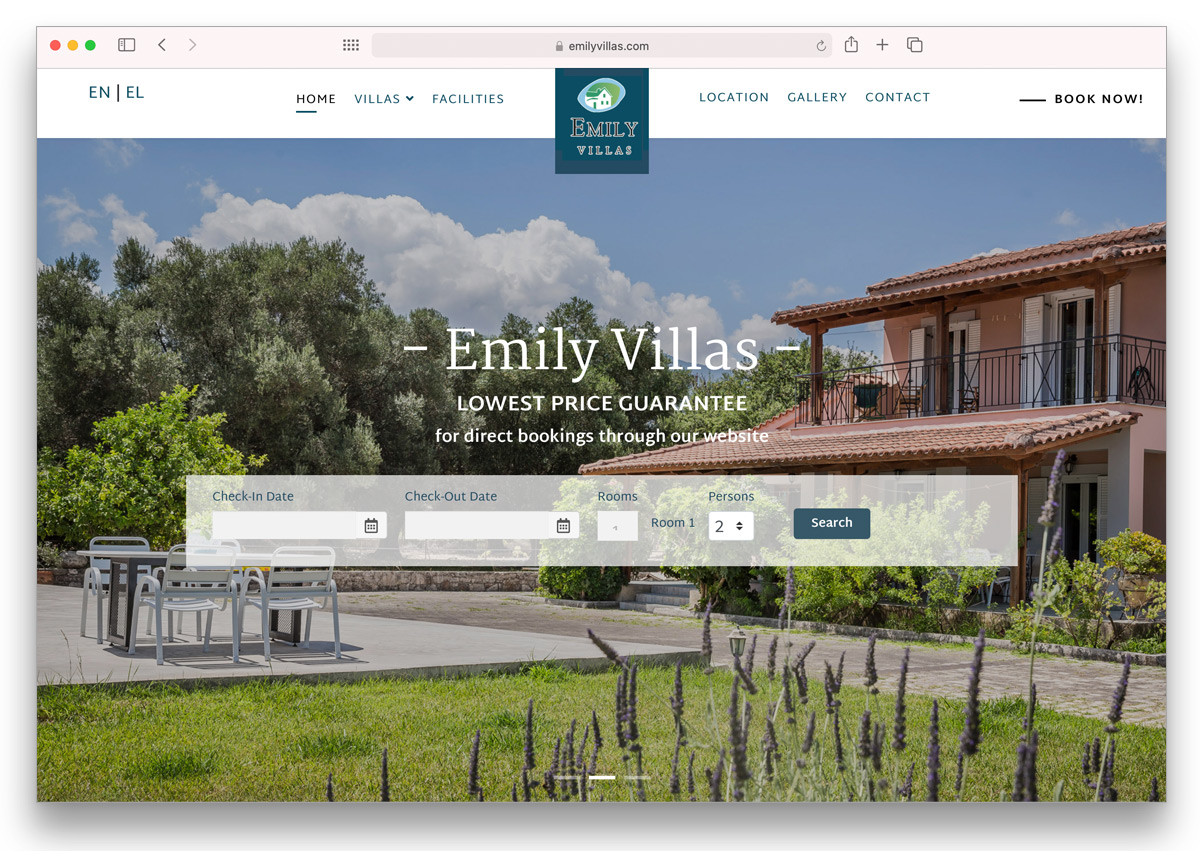 kefalonia website emily villas