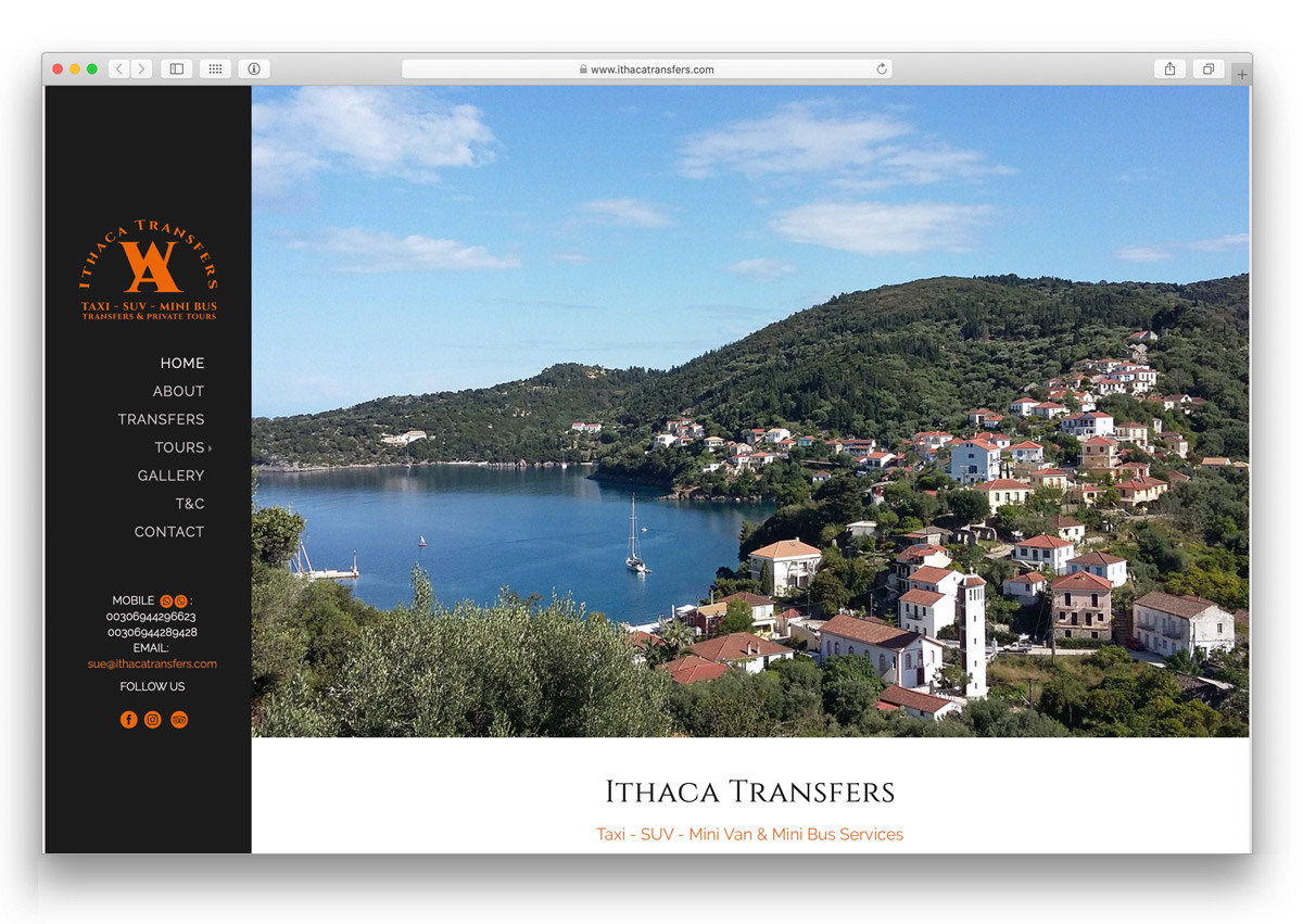 kefalonia website ithaca transfers