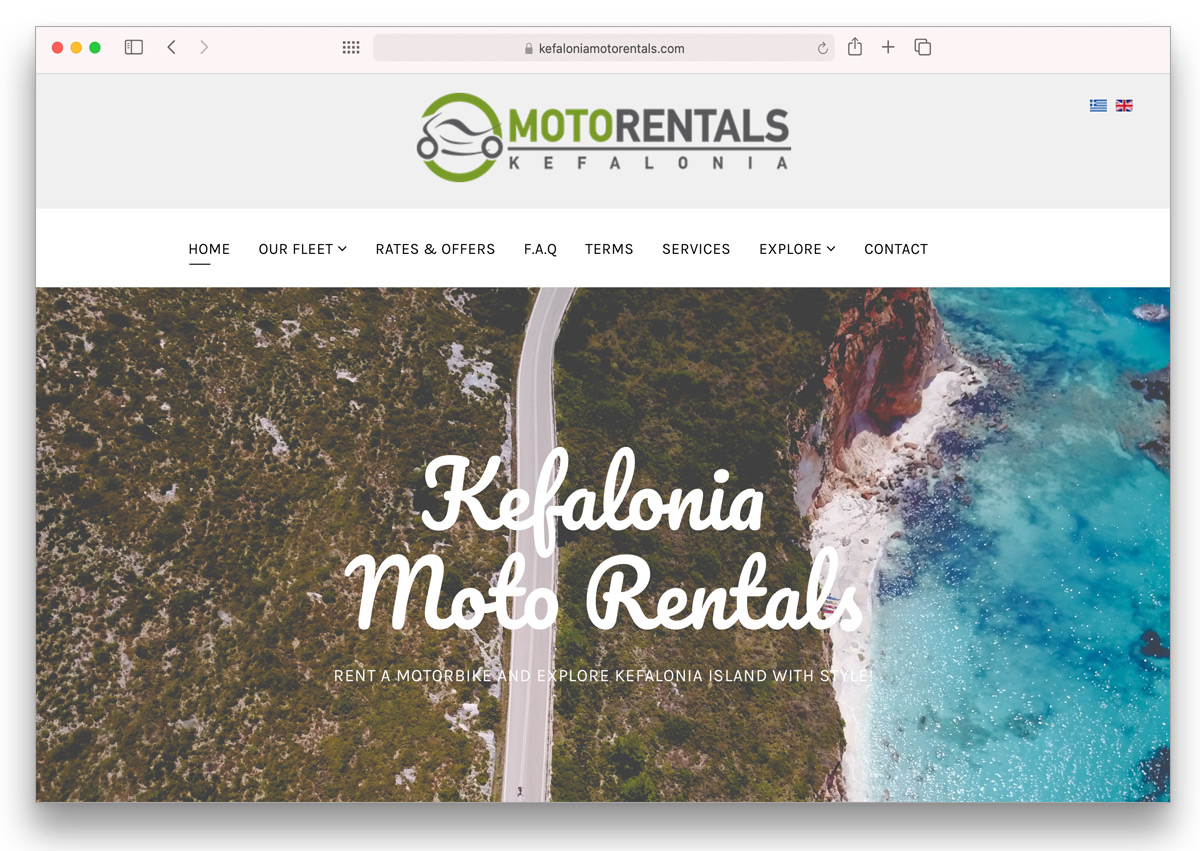 kefalonia website moto rentals