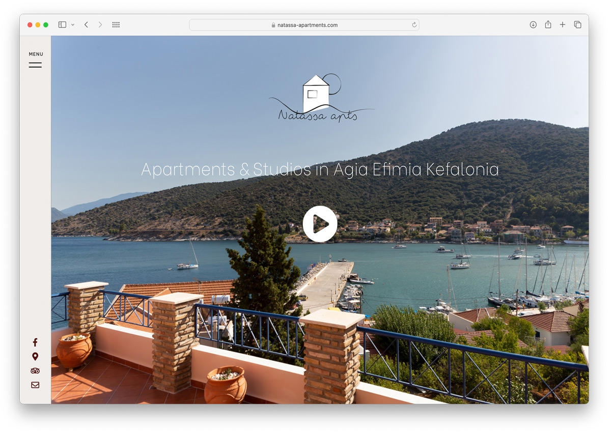 kefalonia website natassa apartments