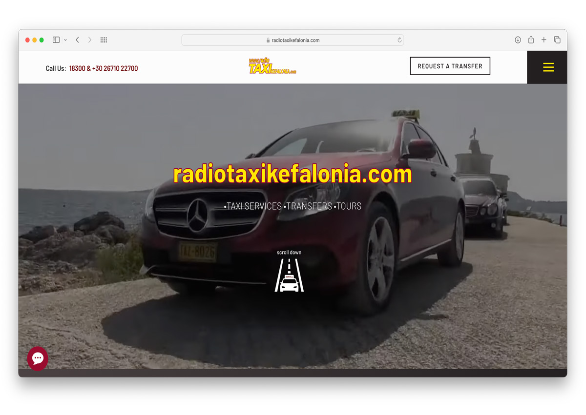 kefalonia website radio taxi