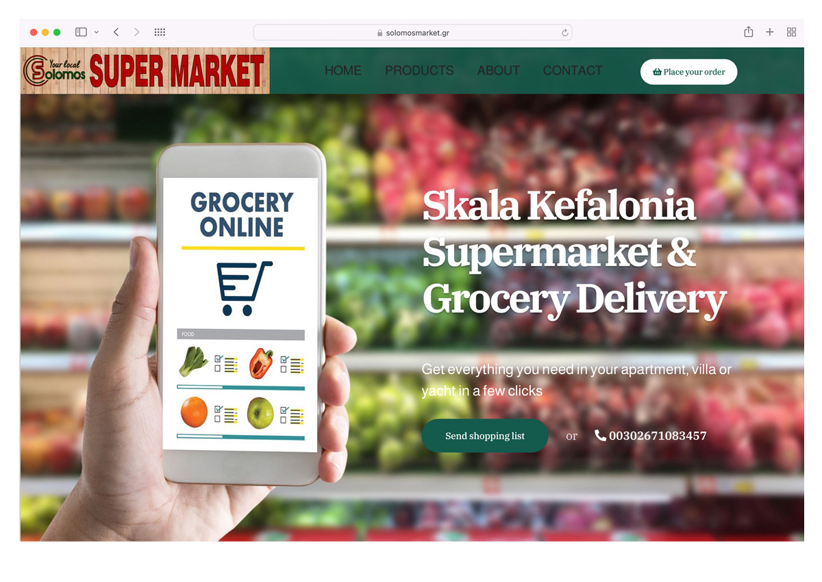kefalonia website solomos market