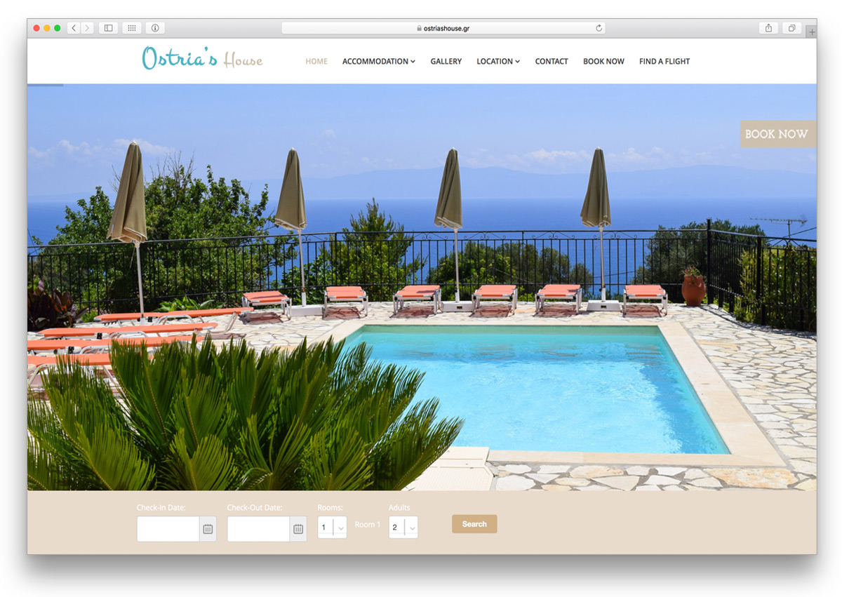 kefalonia websites ostrias house